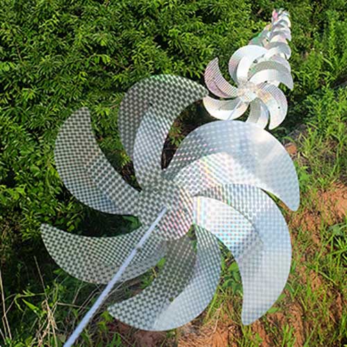 Bird Repeller Pinwheels Reflective