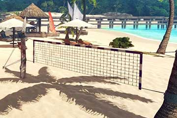 Sport Net Beach With Volleyball Nets